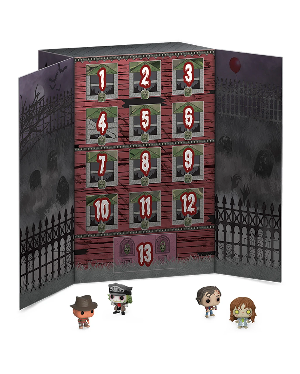 13 Tage Spooky Countdown Horror Pocket POP! Kalender 1 13 Tage Spooky Countdown Horror Pocket POP! Kalender