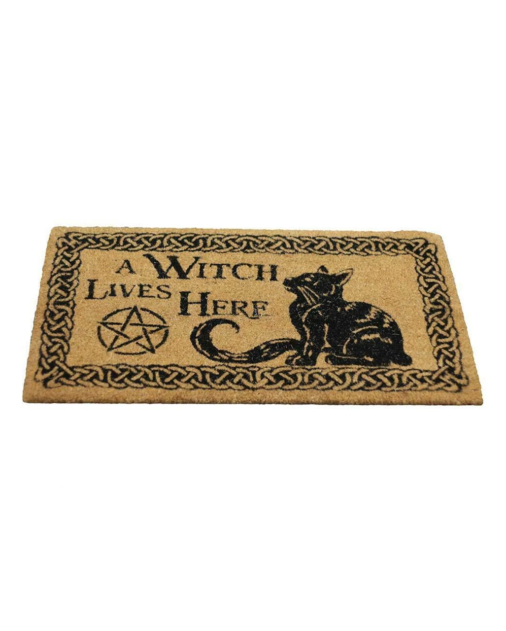 A Witch Lives Here Fußabstreifer 2 A Witch Lives Here Fußabstreifer – Bild 2