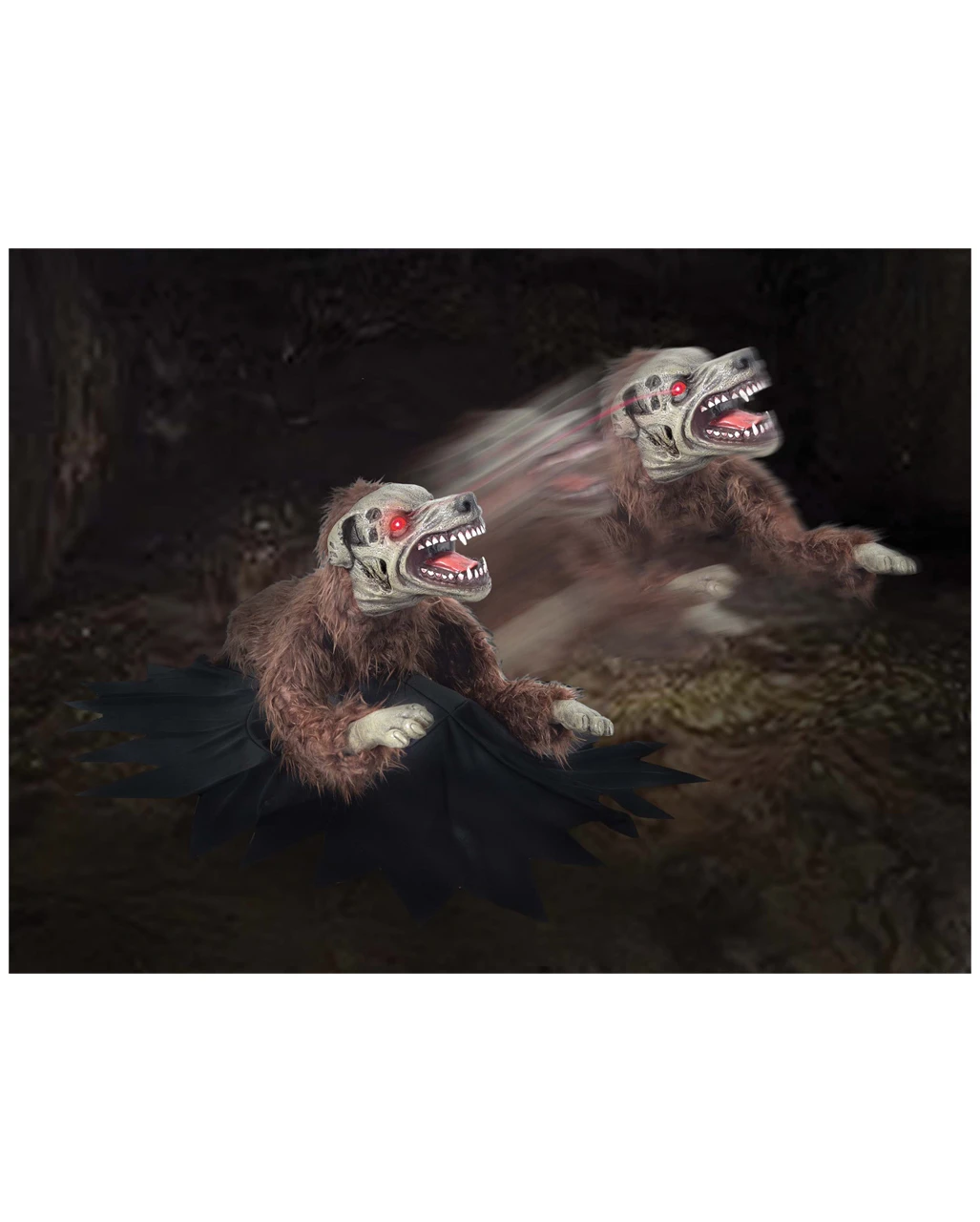 Lauernder Zombie Hund Animatronic 1 Lauernder Zombie Hund Animatronic