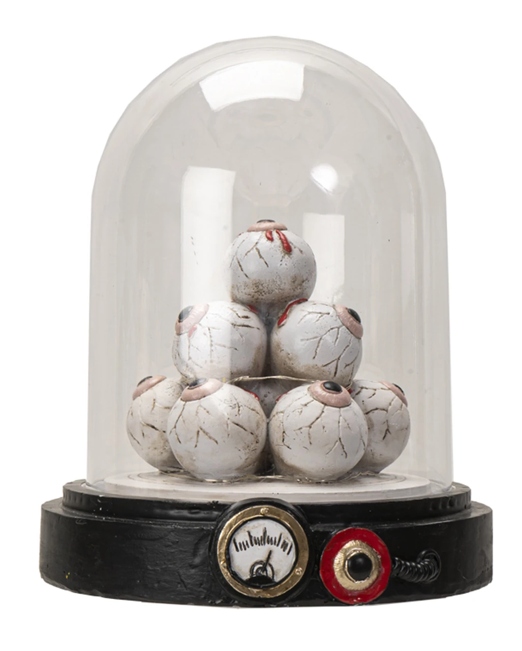 Beleuchteter Augenhügel Unter Glashaube 18cm 1 Beleuchteter Augenhügel Unter Glashaube 18cm