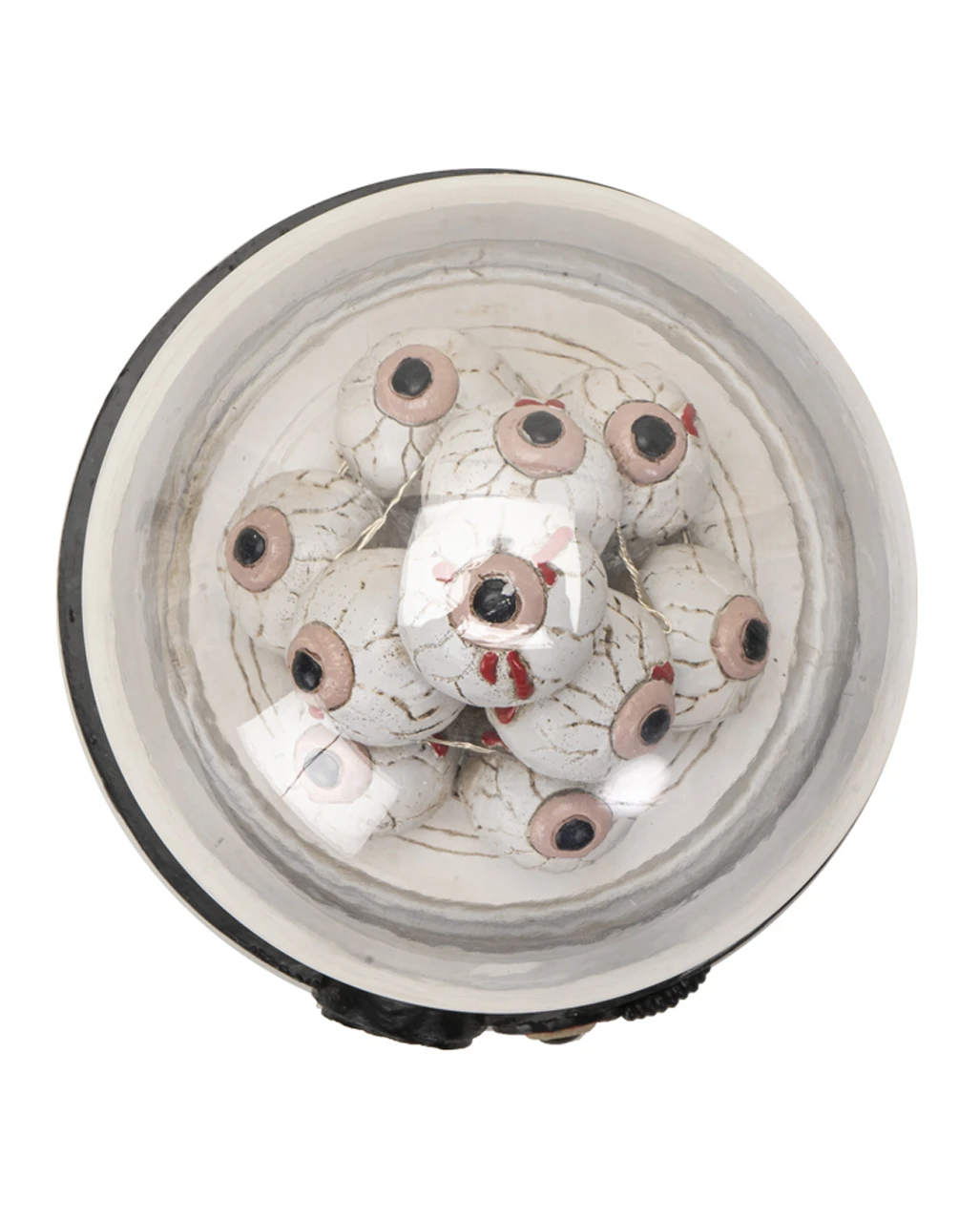 Beleuchteter Augenhügel Unter Glashaube 18cm 3 Beleuchteter Augenhügel Unter Glashaube 18cm – Bild 3