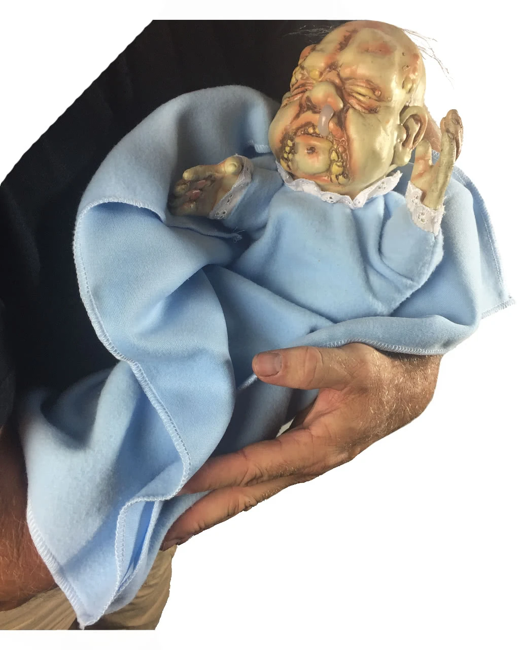 Zombie Baby Handpuppe 2 Zombie Baby Handpuppe – Bild 2