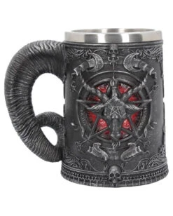 Baphomet Bierseidel 8 Baphomet Bierseidel -Halloween Serien Geschäft baphomet bierkrug baphomet bierstein baphomet tankard 39217 03