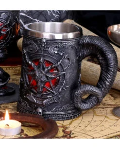 Baphomet Bierseidel 11 Baphomet Bierseidel -Halloween Serien Geschäft baphomet bierkrug baphomet bierstein baphomet tankard 39217 06