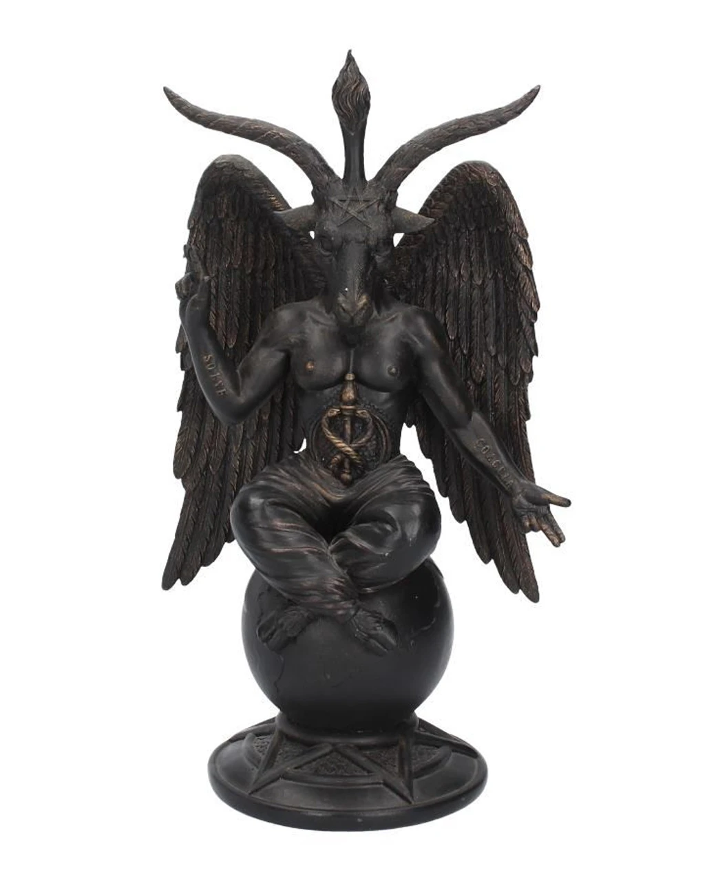 Baphomet Antik Figur Mit Ornamente 1 Baphomet Antik Figur Mit Ornamente