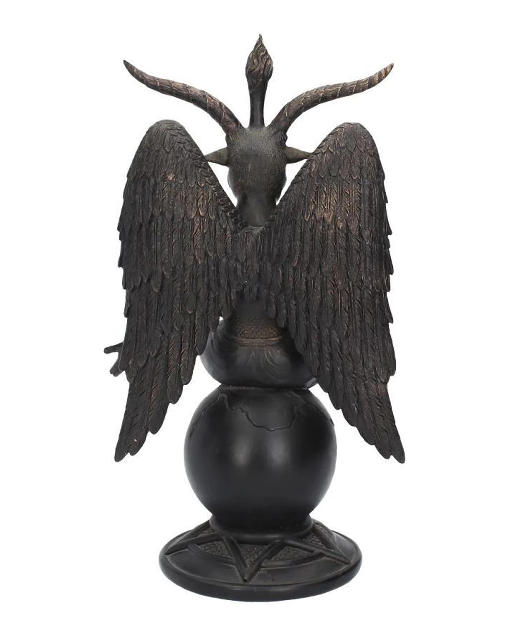 Baphomet Antik Figur Mit Ornamente 4 Baphomet Antik Figur Mit Ornamente – Bild 4