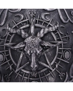 Baphomet's Worship Totenschädel 19,5cm -Halloween Serien Geschäft baphomets worship totenkopf baphomets woreship totenschaedel baphomets worship skull 53448 06