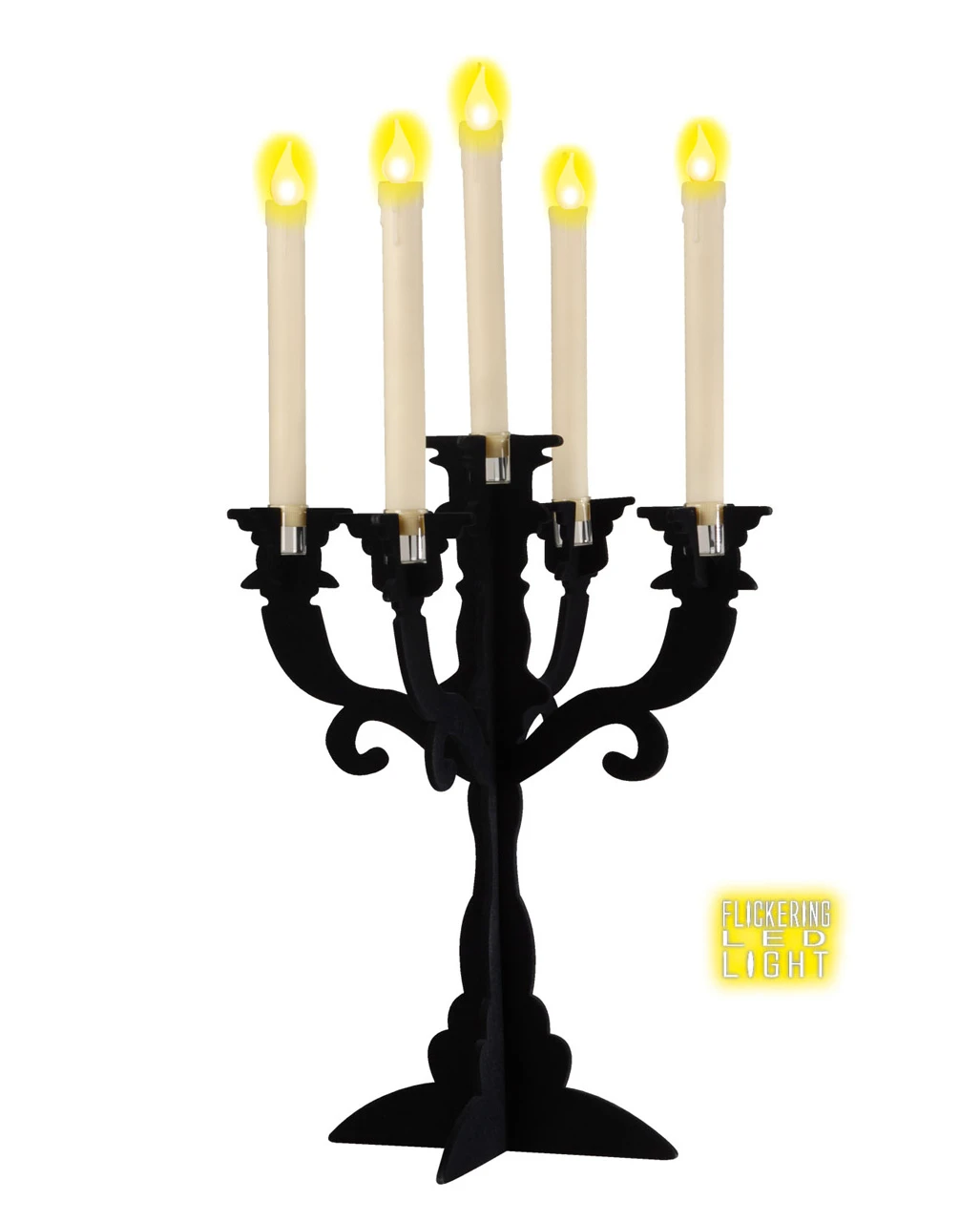 LED Tropfkerzen Set Beige 2 LED Tropfkerzen Set Beige – Bild 2