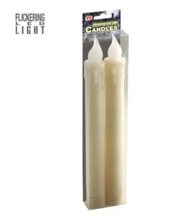 LED Tropfkerzen Set Beige 5 LED Tropfkerzen Set Beige -Halloween Serien Geschäft beige led kerzen als deko led flackering candels halloween deko 38680 03 1