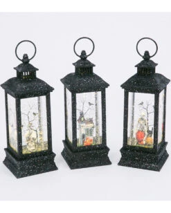 Leuchtende Halloween Wasserkugel Laterne 28cm