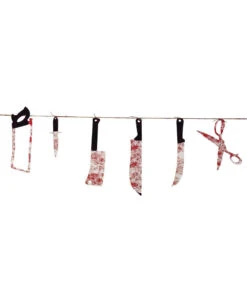 Blutige Werkzeug Girlande