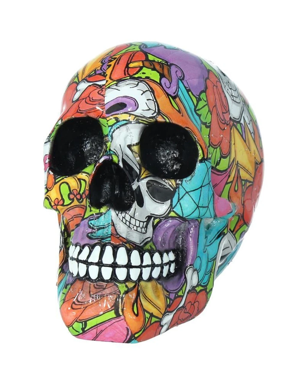 Calypso Pop Art Totenkopf 2 Calypso Pop Art Totenkopf – Bild 2