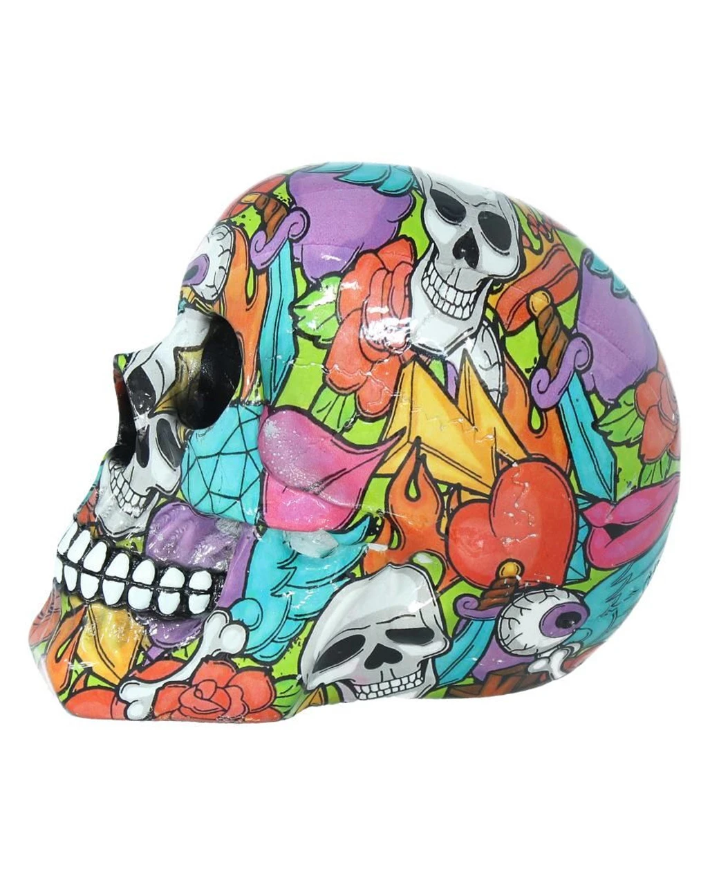 Calypso Pop Art Totenkopf 3 Calypso Pop Art Totenkopf – Bild 3