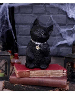 Freche Katze Zeigt Mittelfinger 16,5cm 13 Freche Katze Zeigt Mittelfinger 16,5cm -Halloween Serien Geschäft cattitude katze zeigt mittelfinger cattitude cat showing middle finger gothic deko geschenkartikel 53939 7