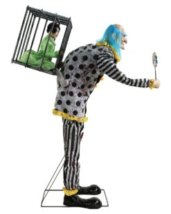 Happy Candy Clown Halloween Animatronic -Halloween Serien Geschäft creepy candy clown halloween animatronic geisterbahnfiguren und animatronics halloween deko mr happy candy clown animatronic 39614 3