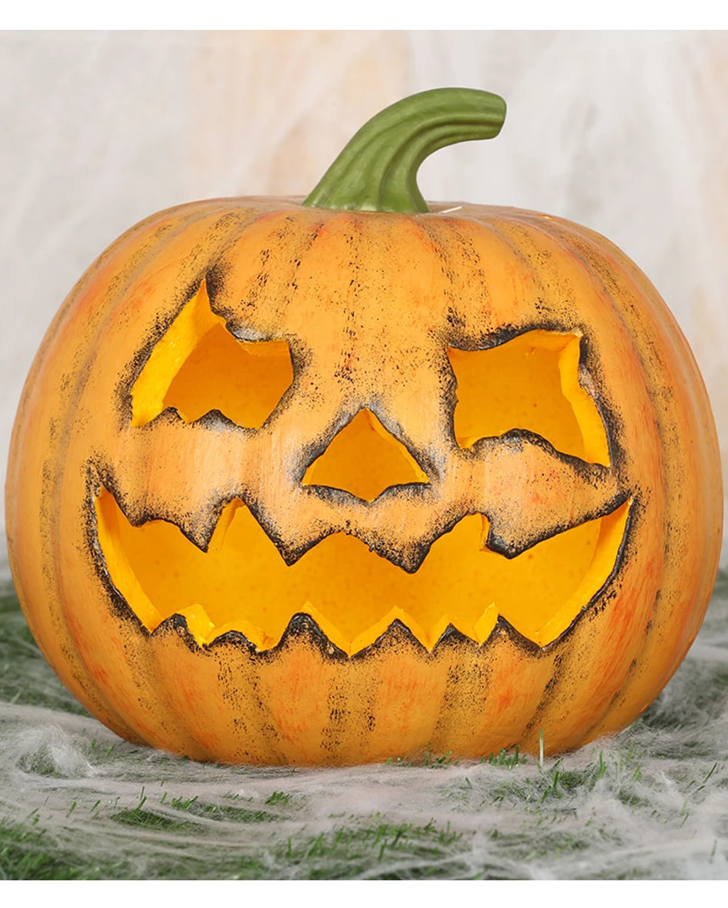 Kürbis Dekoartikel 20cm 1 Kürbis Dekoartikel 20cm