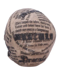 Dracula Totenkopf Mit Bram Stoker Zitaten 7 Dracula Totenkopf Mit Bram Stoker Zitaten -Halloween Serien Geschäft dracula totenschaedel mit bram stoker zitaten vampir totenkopf gothic deko halloween tischdeko 50770 03