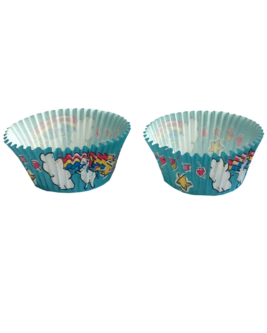 Einhorn Cupcake Förmchen 50 St. 2 Einhorn Cupcake Förmchen 50 St. – Bild 2