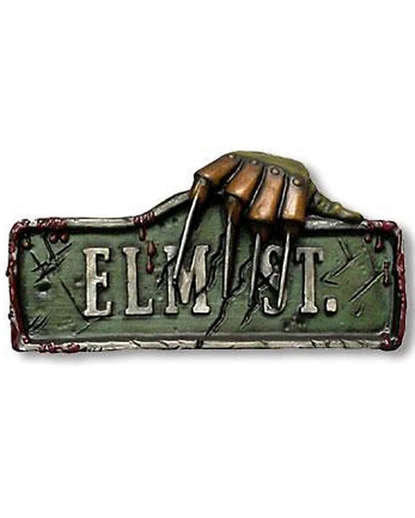 Elm Street Schild Wanddekoration 1 Elm Street Schild Wanddekoration