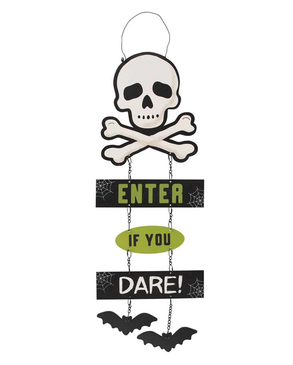 Enter If You Dare Halloween Hängeschild 30cm 1 Enter If You Dare Halloween Hängeschild 30cm