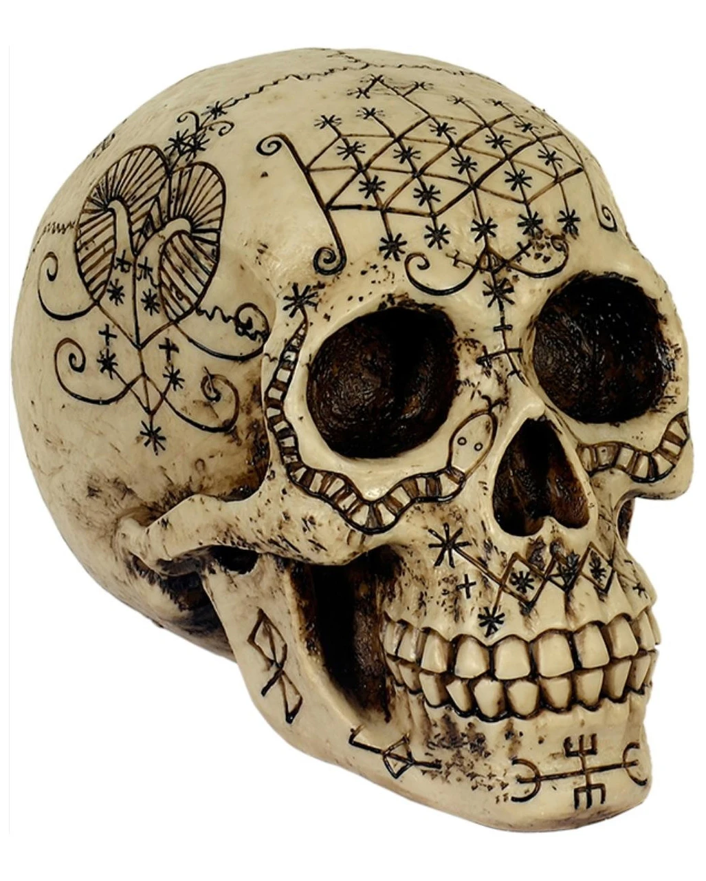 Fantasy Totenschädel Mit Mystic Muster 1 Fantasy Totenschädel Mit Mystic Muster