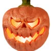 Gruseliger Halloween Kürbis Mit Licht 18 Cm