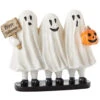 3 Niedliche Happy Halloween Geister 20x16 Cm