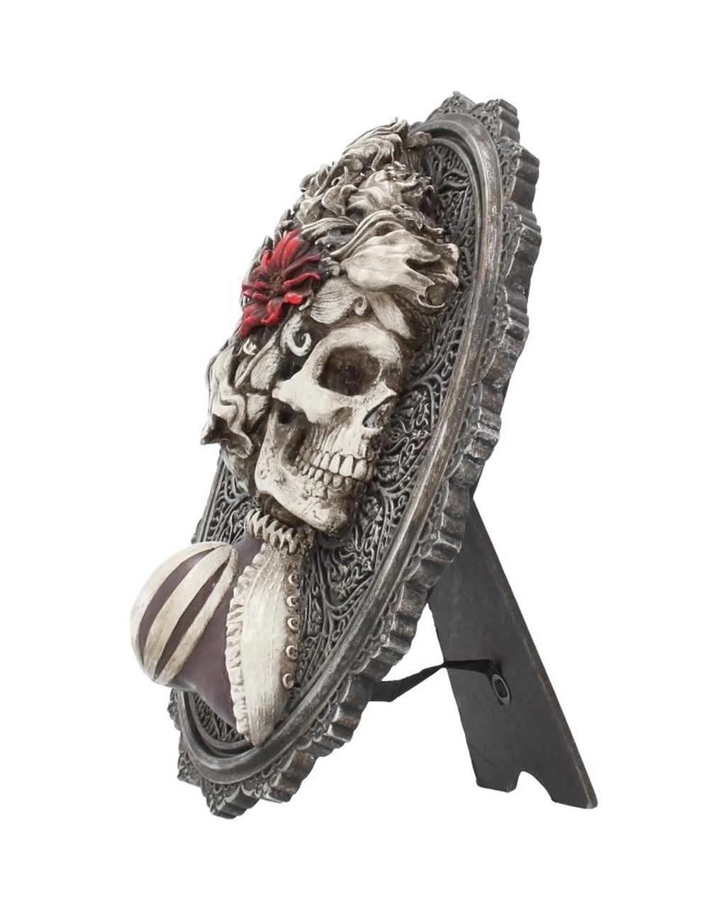 Gothic Skelett Dame Day Of The Dead Wand- & Standbild 2 Gothic Skelett Dame Day Of The Dead Wand- & Standbild – Bild 2