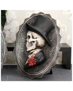 Gothic Skelett Gentleman Day Of The Dead Wand- & Standbild 10 Gothic Skelett Gentleman Day Of The Dead Wand- & Standbild -Halloween Serien Geschäft gothic skelett gentleman day of the dead wandbild gothic skeleton gentleman wall plaque gothic deko 39302 5