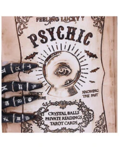 Hellseher Zauberbuch Deko 25,8cm -Halloween Serien Geschäft grimoire hexenbuch deko psychic compendium deco halloween tischdekoration 51062 05