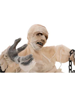 Mumie Halloween Animatronic 40cm 9 Mumie Halloween Animatronic 40cm -Halloween Serien Geschäft groundbreaker mumie animatronic 40cm halbierte mumie halloween dekofigur animated mummy 36298 05