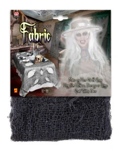 Halloween Lumpenstoff Schwarz -Halloween Serien Geschäft halloween fetzenstoff schwarz halloween lumpenstoff halloween deko halloween cheesecloth black 38679 03