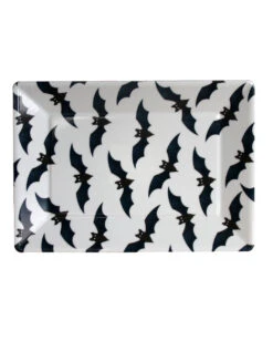 Halloween Tablett Mit Fledermäusen