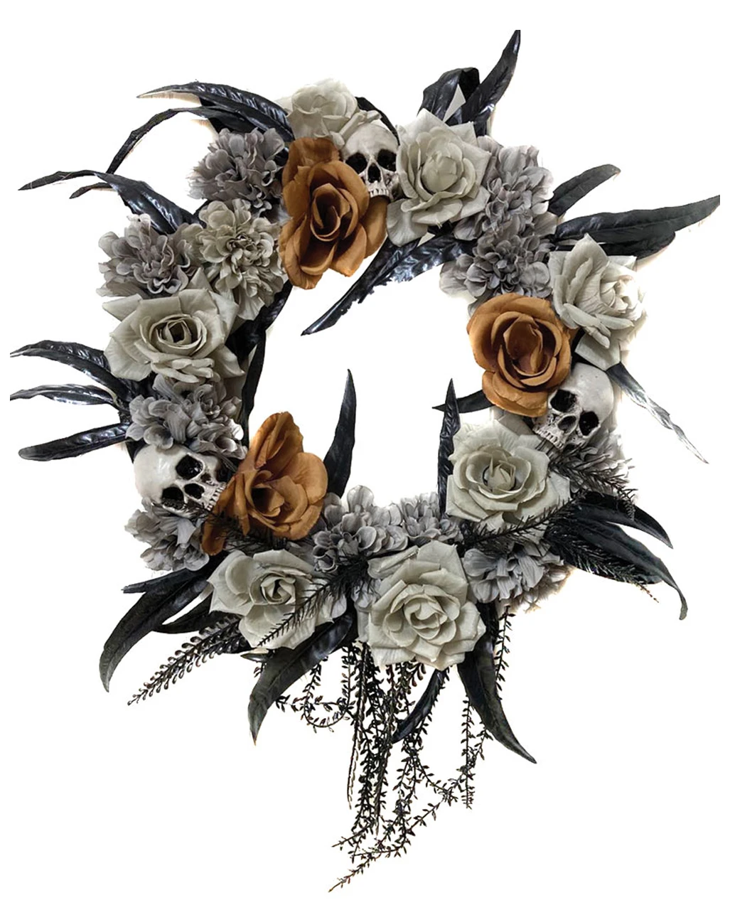 Gothic Halloween Türkranz 40cm 1 Gothic Halloween Türkranz 40cm