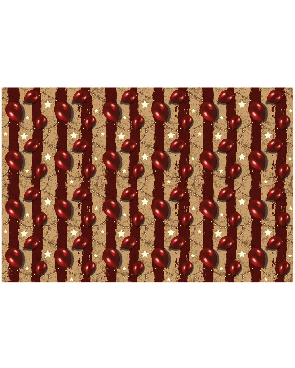 Horror Clown Zirkus Halloween Tischdecke 2 Horror Clown Zirkus Halloween Tischdecke – Bild 2