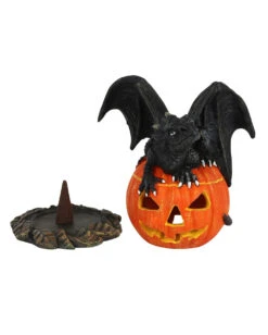 Jack O Lantern Kürbis Mit Drache Räucherkegelhalter 6 Jack O Lantern Kürbis Mit Drache Räucherkegelhalter -Halloween Serien Geschäft halloween kuerbis mit drachen raeucherkegelhalter halloween kuerbis teelichthalter trick or treat dragon cone burner 51679 03