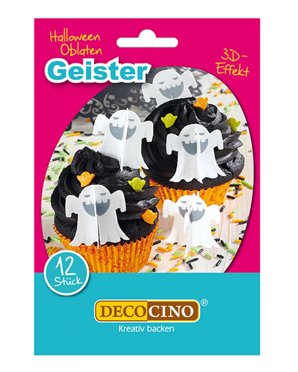 12 Oblaten Geister Für Halloween 1 12 Oblaten Geister Für Halloween