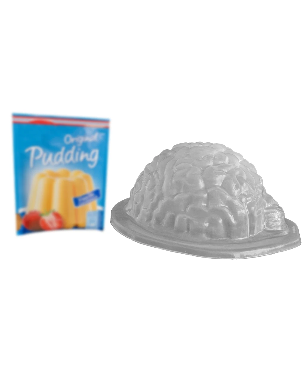 Halloween Puddingform Gehirn 4 Halloween Puddingform Gehirn – Bild 4