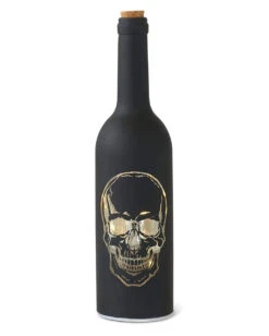 Halloween Totenkopf LED Flasche