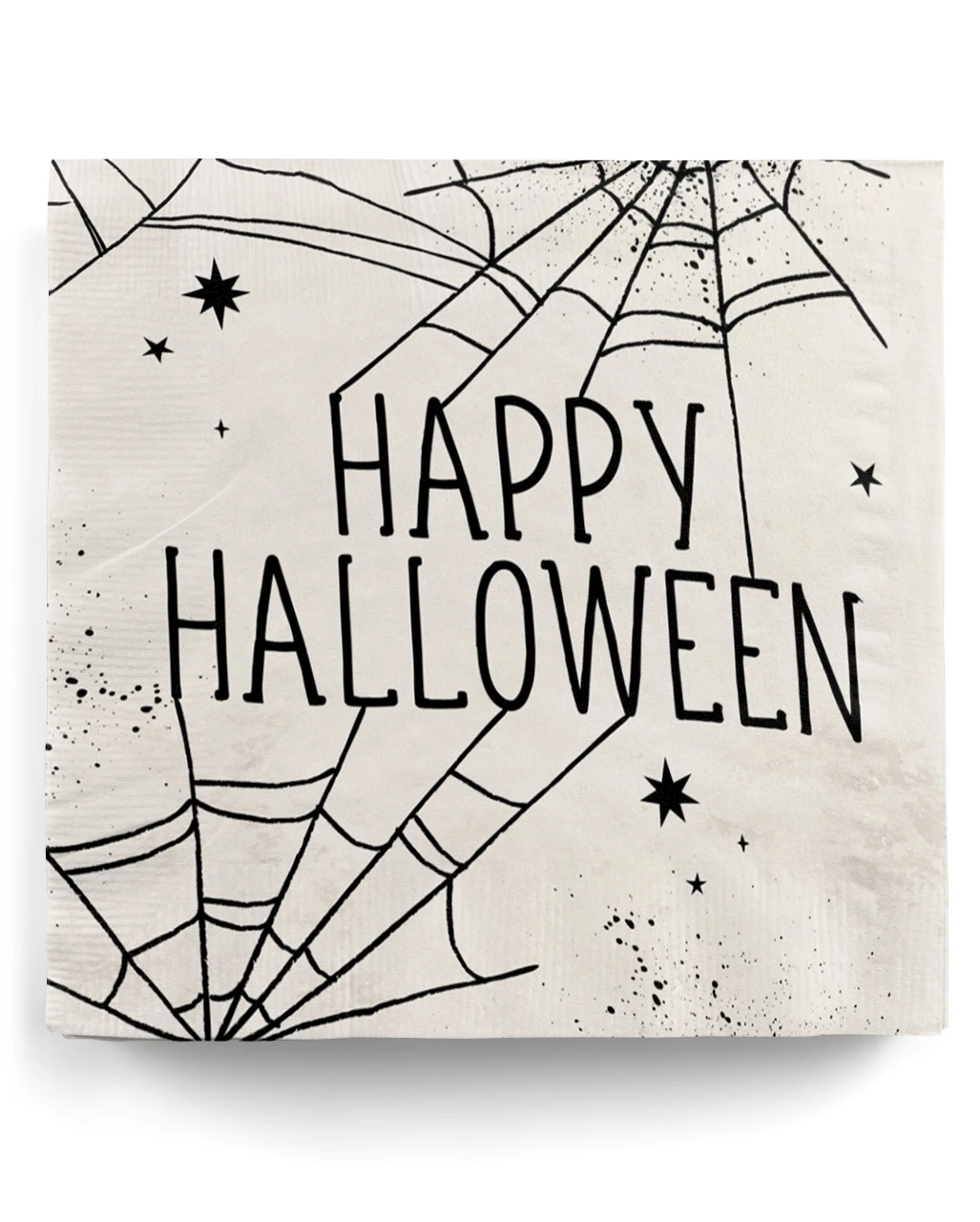 Happy Halloween Servietten Mit Spinnweben Motiv 16 St. 1 Happy Halloween Servietten Mit Spinnweben Motiv 16 St.