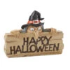 Happy Halloween Hexe Wanddekoration 21 Cm