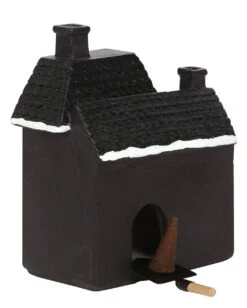 Hounted House Räucherkegel Haus -Halloween Serien Geschäft haunted house raeucherkegel halter haunted house incense cone burner halloween homeware 53588 03