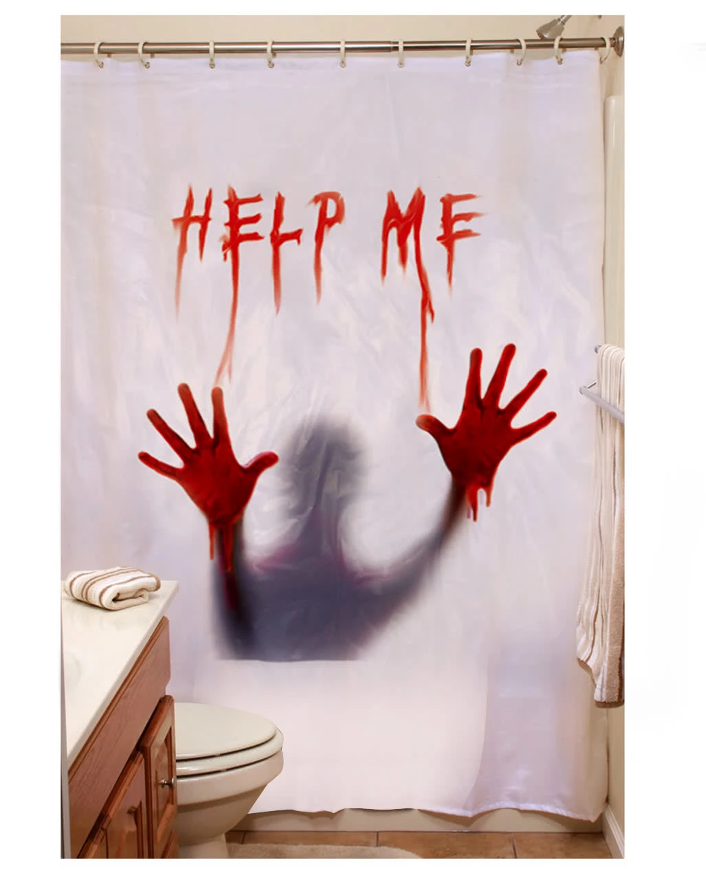 Slasher Duschvorhang 1 Slasher Duschvorhang