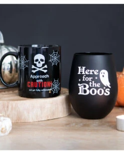 Here For The Boos Cocktail Glas 8 Here For The Boos Cocktail Glas -Halloween Serien Geschäft here for the boos halloween cocktail glas halloween homeware halloween geschirr 53395 04