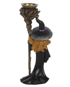 Hexe Mit Magierstab Backflow Räucherkegelhalter 5 Hexe Mit Magierstab Backflow Räucherkegelhalter -Halloween Serien Geschäft hexe mit zauberstab backflow raeucherkegelhalter witch with staff backflow insence burner 51126 03