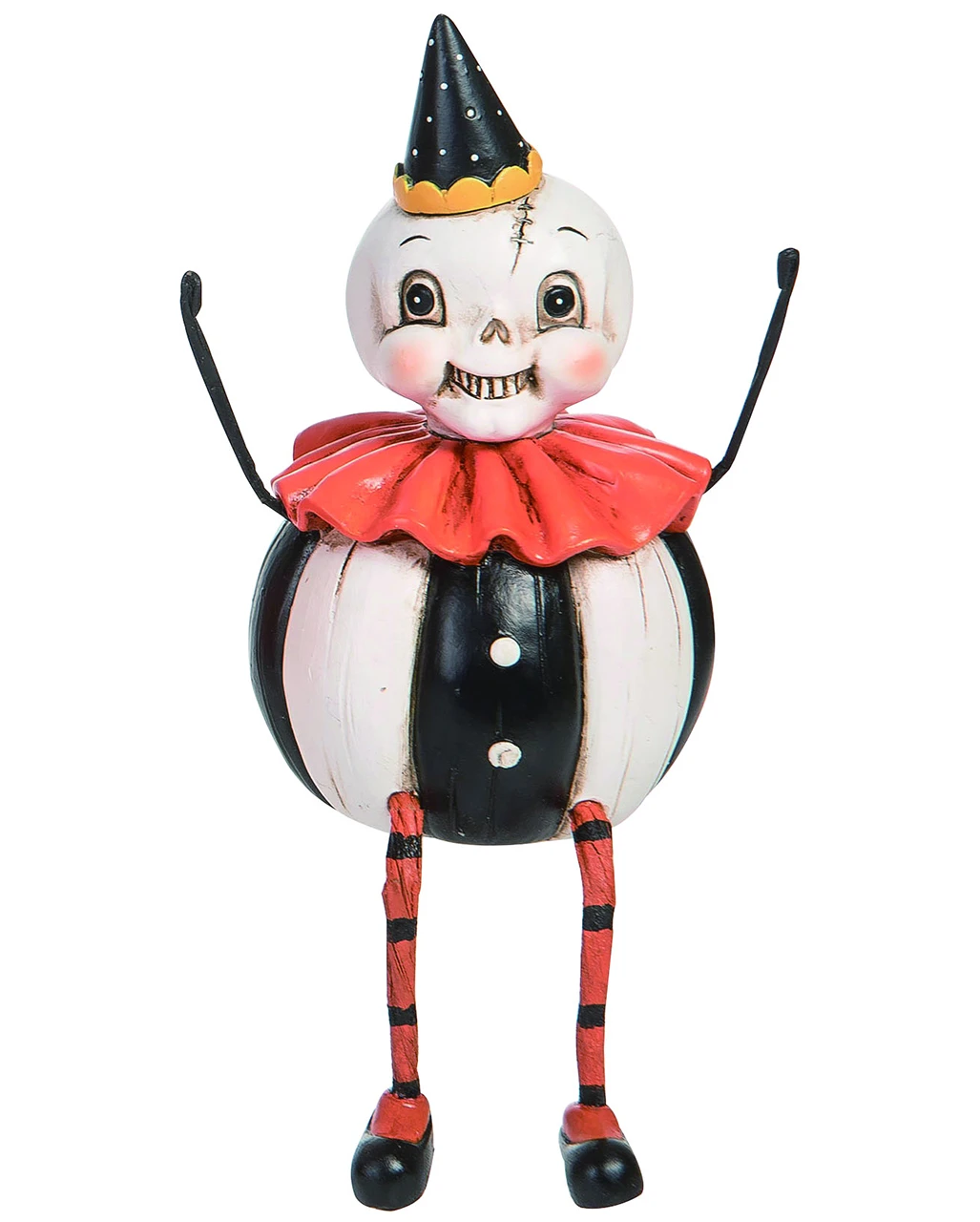 Johanna Parker Kürbis Skelett Vintage Figur 1 Johanna Parker Kürbis Skelett Vintage Figur