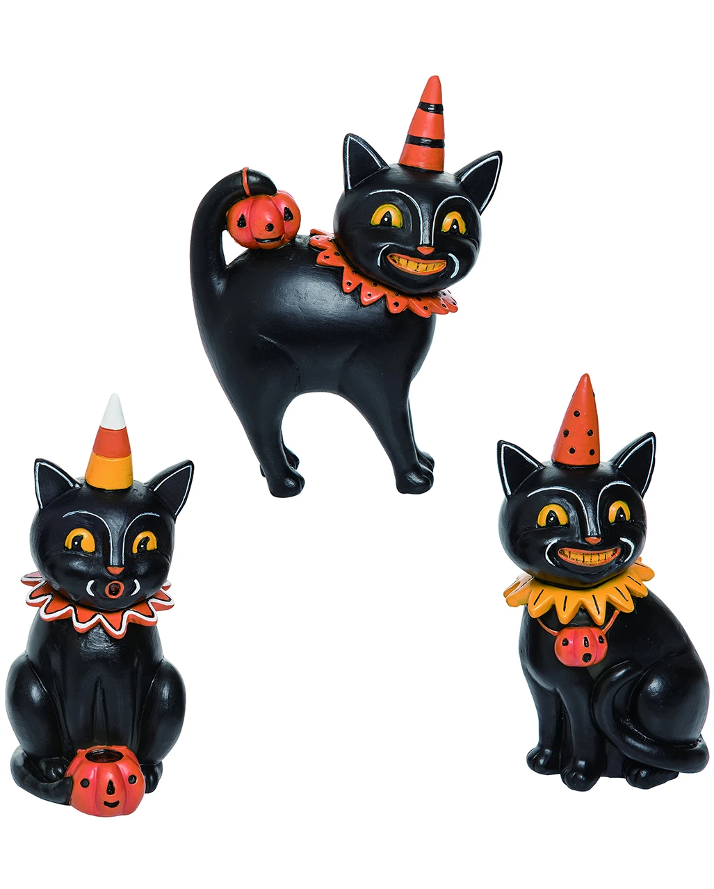 Johanna Parker Kürbis Katze Dekofigur 1 Johanna Parker Kürbis Katze Dekofigur