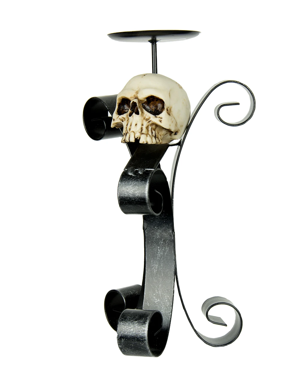 Kerzenhalter Mit Totenschädel 1 Kerzenhalter Mit Totenschädel