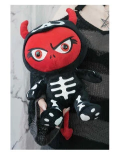 KILLSTAR Gloom Teufel Aus Plüsch 5 KILLSTAR Gloom Teufel Aus Plüsch -Halloween Serien Geschäft killstar gloom pluesch teufel gloom plush devil gothic deko gothic merchandise 50254 03