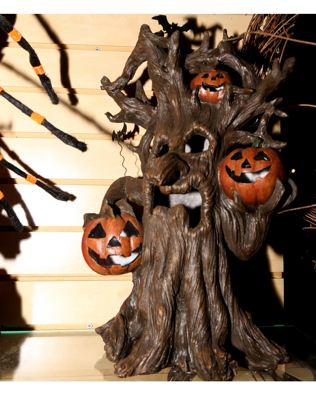 Halloween Geisterbaum Mit LED 45cm 3 Halloween Geisterbaum Mit LED 45cm – Bild 3